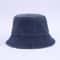Retro Washed Denim Bucket Hat Lightweight Sun Protection Fisherman Hat For Outdoor Travel 7