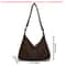 Leopard Print Canvas Tote Bag Large Capacity Crossbody Shoulder Bag for Women