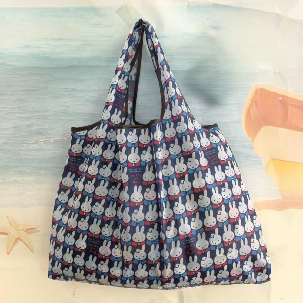 Miffy Eco Friendly Foldable Shopping Bag Large Capacity Reusable Tote 3