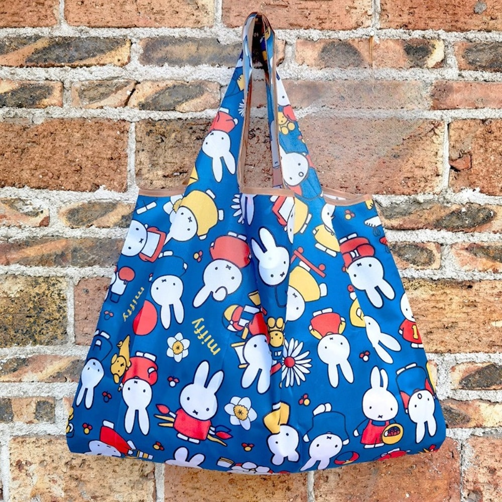 Miffy Eco Friendly Foldable Shopping Bag Large Capacity Reusable Tote 6
