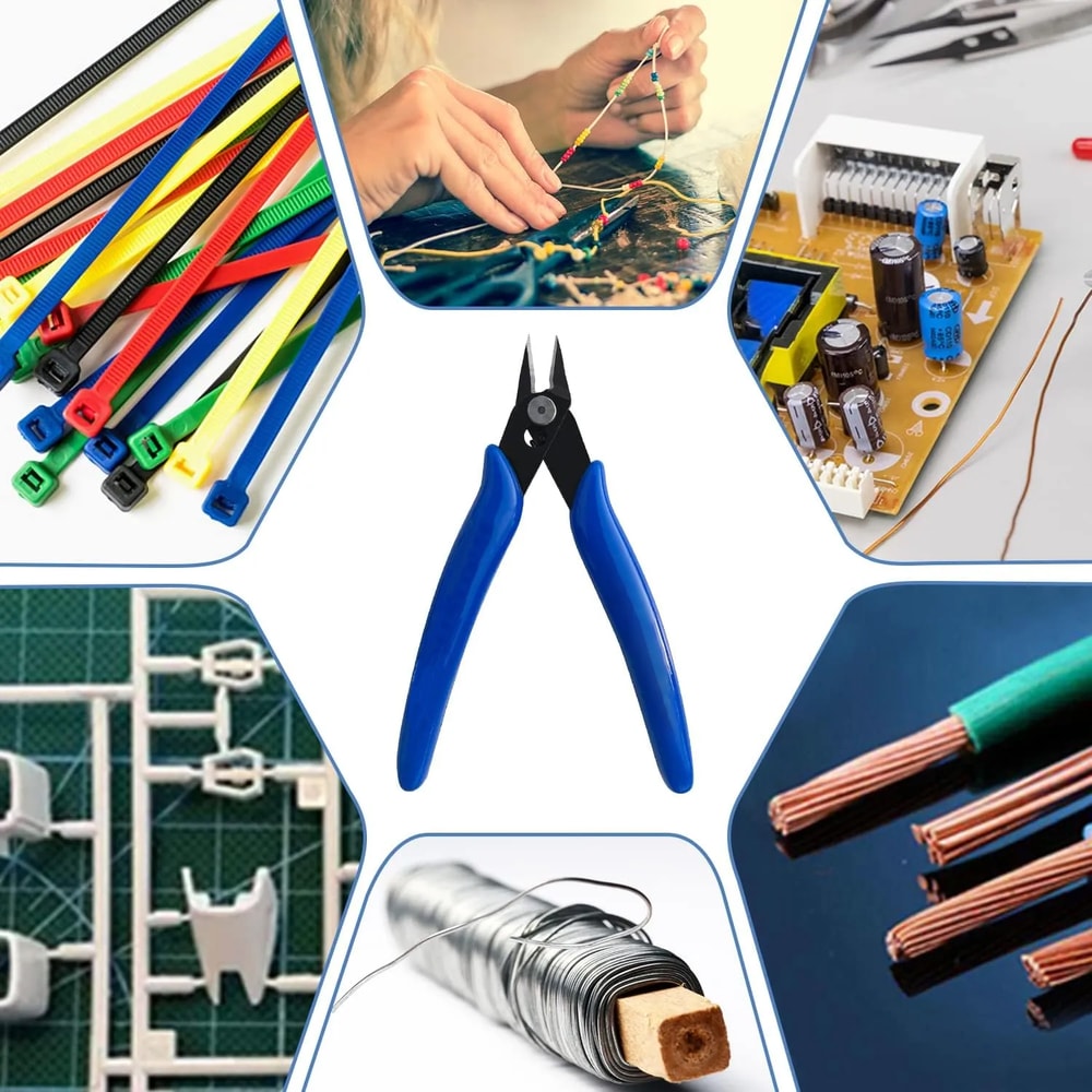 Industrial Precision Side Cutters Mini Wire Cutting Pliers For Electronics And DIY 3