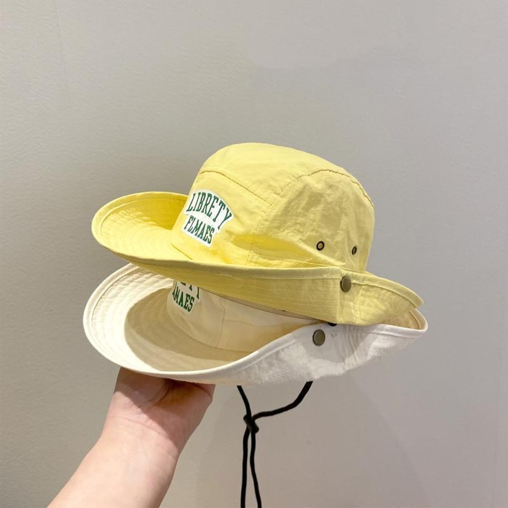 Kids Breathable Bucket Hat Quick Dry Toddler Summer Sun Hat Korean Style 6