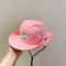 Kids Breathable Bucket Hat Quick Dry Toddler Summer Sun Hat Korean Style 2