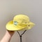 Kids Breathable Bucket Hat Quick Dry Toddler Summer Sun Hat Korean Style 3