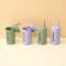 BPA Free Silicone Straw Cup for Kids Leak Proof Baby Training Sippy Cup