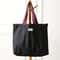 Foldable Reusable Shopping Bag Large Capacity Eco Friendly Drawstring Shoulder Tote 4