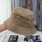Washed Denim Bucket Hat Unisex Summer Sun Protection Fisherman Cap 2