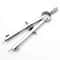 Precision Metal Bow Compass Set Geometry Drawing Tool With Lock And Adjustment Wheel 0