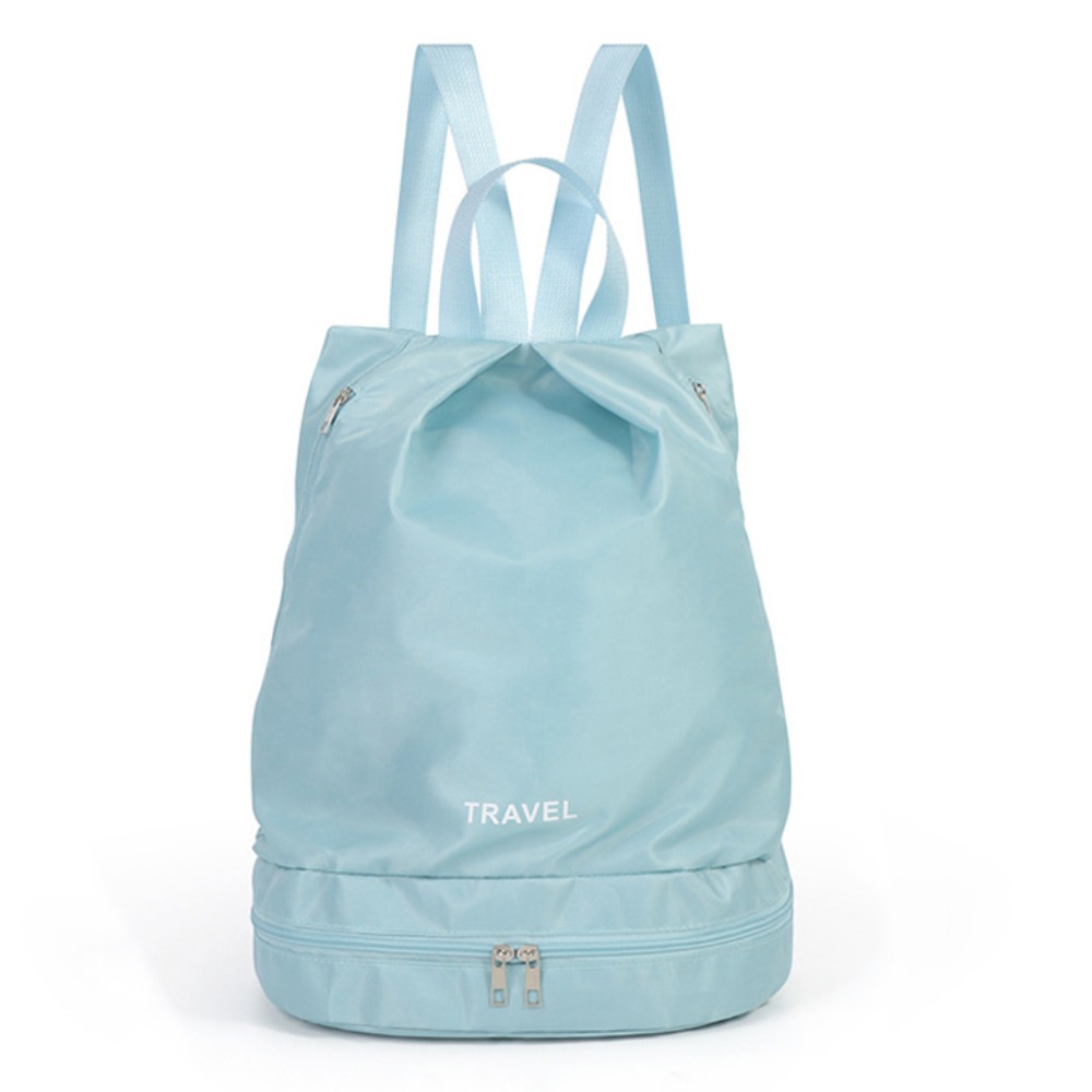 Waterproof Swim Backpack With Shoe Compartment Lightweight Dry Wet Sports Beach Bag 6