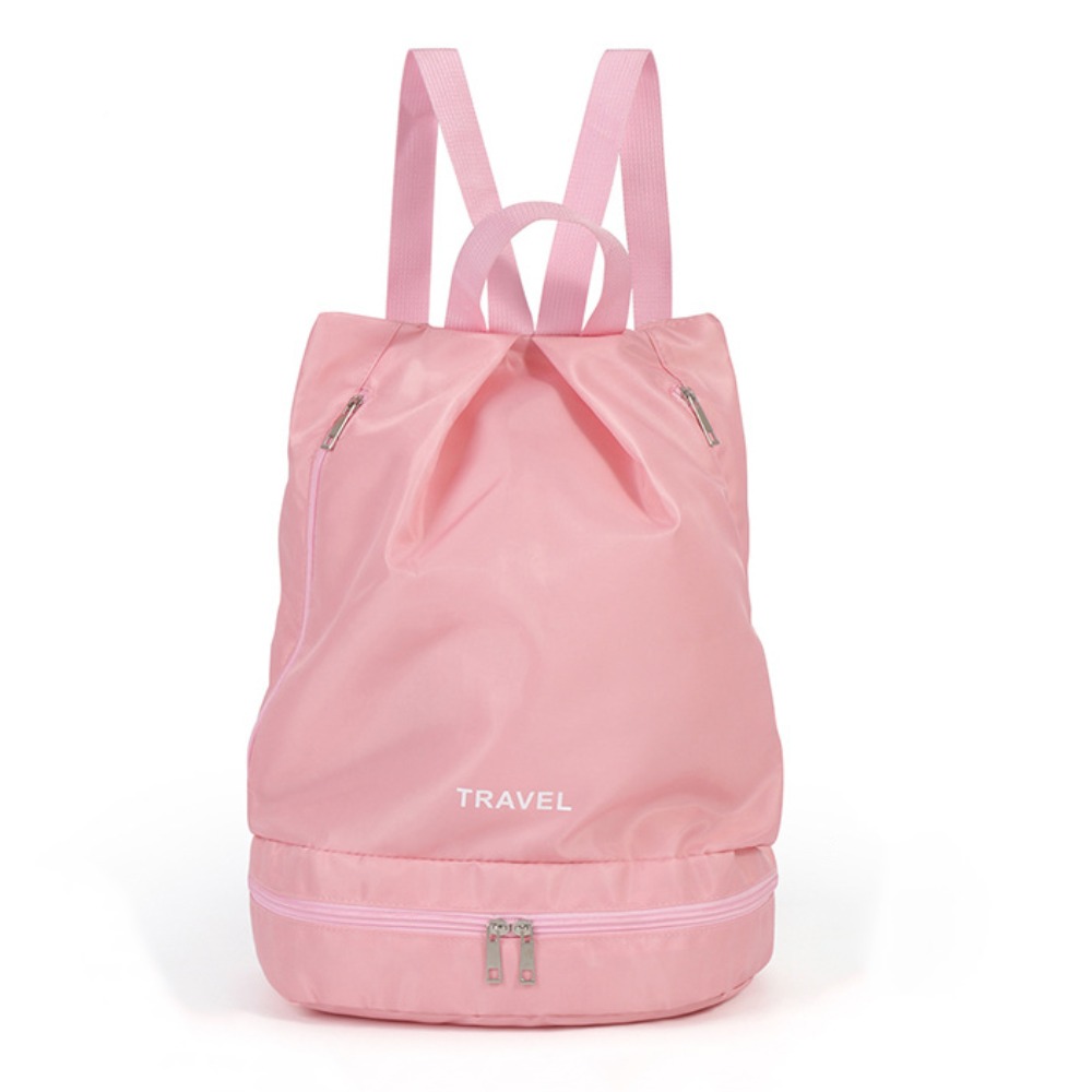 Waterproof Swim Backpack With Shoe Compartment Lightweight Dry Wet Sports Beach Bag 7