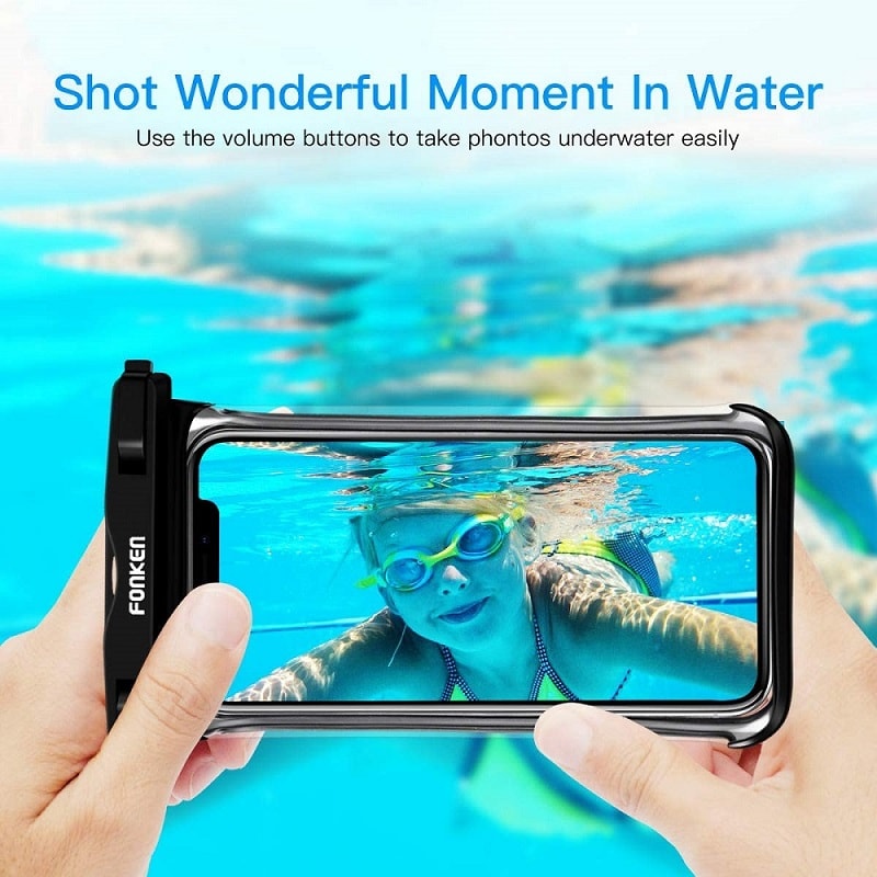 Universal Waterproof Phone Case Dry Bag Underwater Pouch for Swimming and Beach