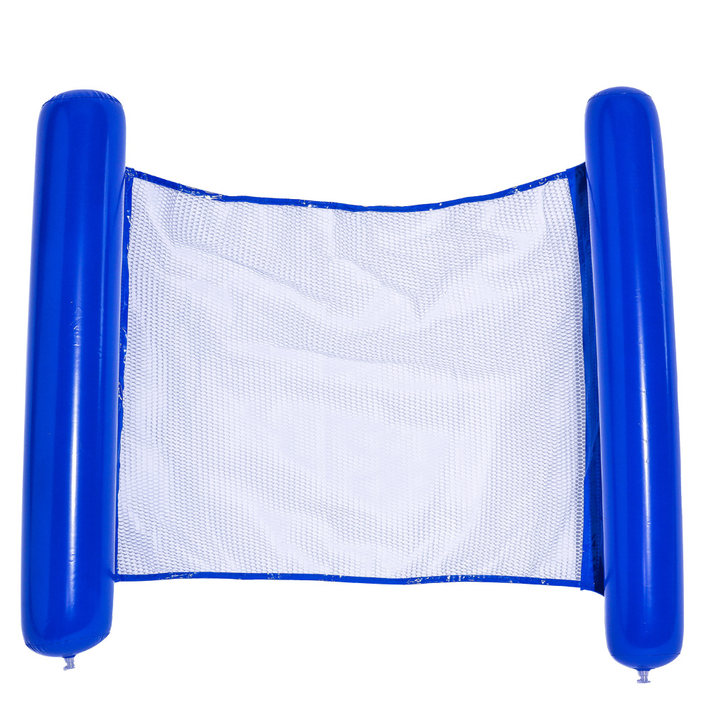 Inflatable Water Hammock Pool Float Foldable Lounge Chair For Beach And Swimming Relaxation 7