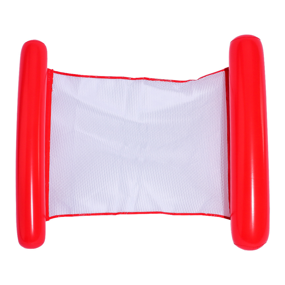 Inflatable Water Hammock Pool Float Foldable Lounge Chair For Beach And Swimming Relaxation 9