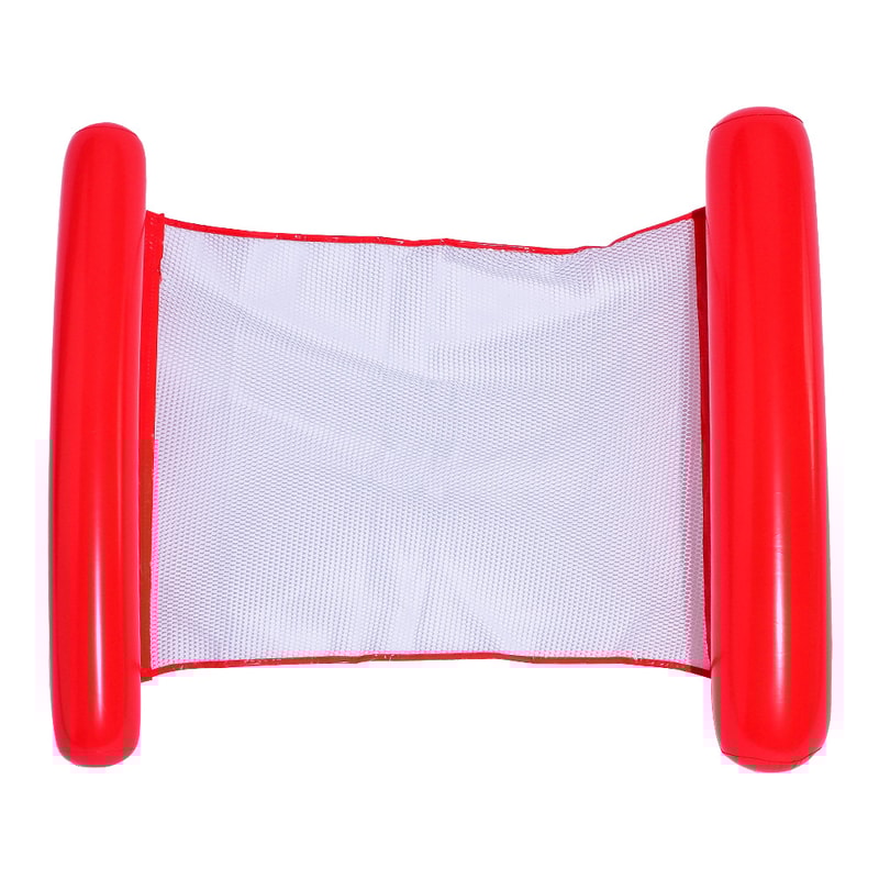 Inflatable Water Hammock Pool Float Foldable Lounge Chair For Beach And Swimming Relaxation 9