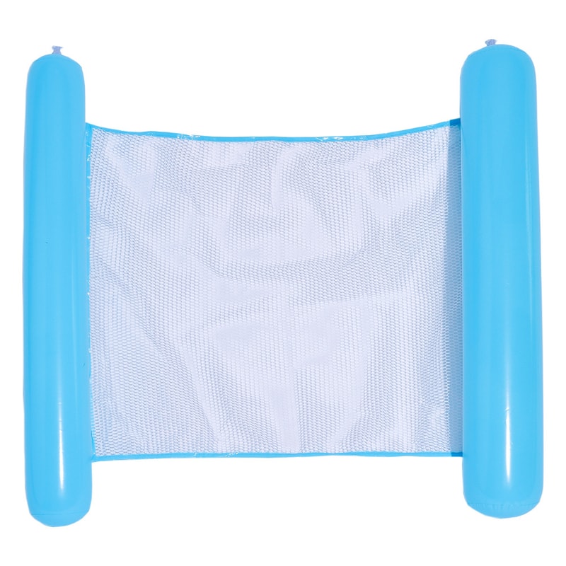 Inflatable Water Hammock Pool Float Foldable Lounge Chair For Beach And Swimming Relaxation 10