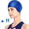 Silicone Waterproof Swimming Cap With Ear Protection For Men And Women 0
