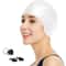 Silicone Waterproof Swimming Cap With Ear Protection For Men And Women 3