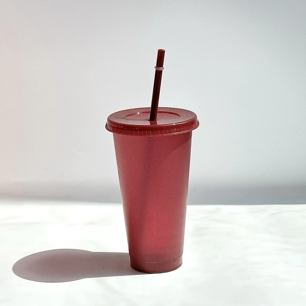 Reusable Glitter Party Cups With Lids And Straws For Summer Drinks And Events 6