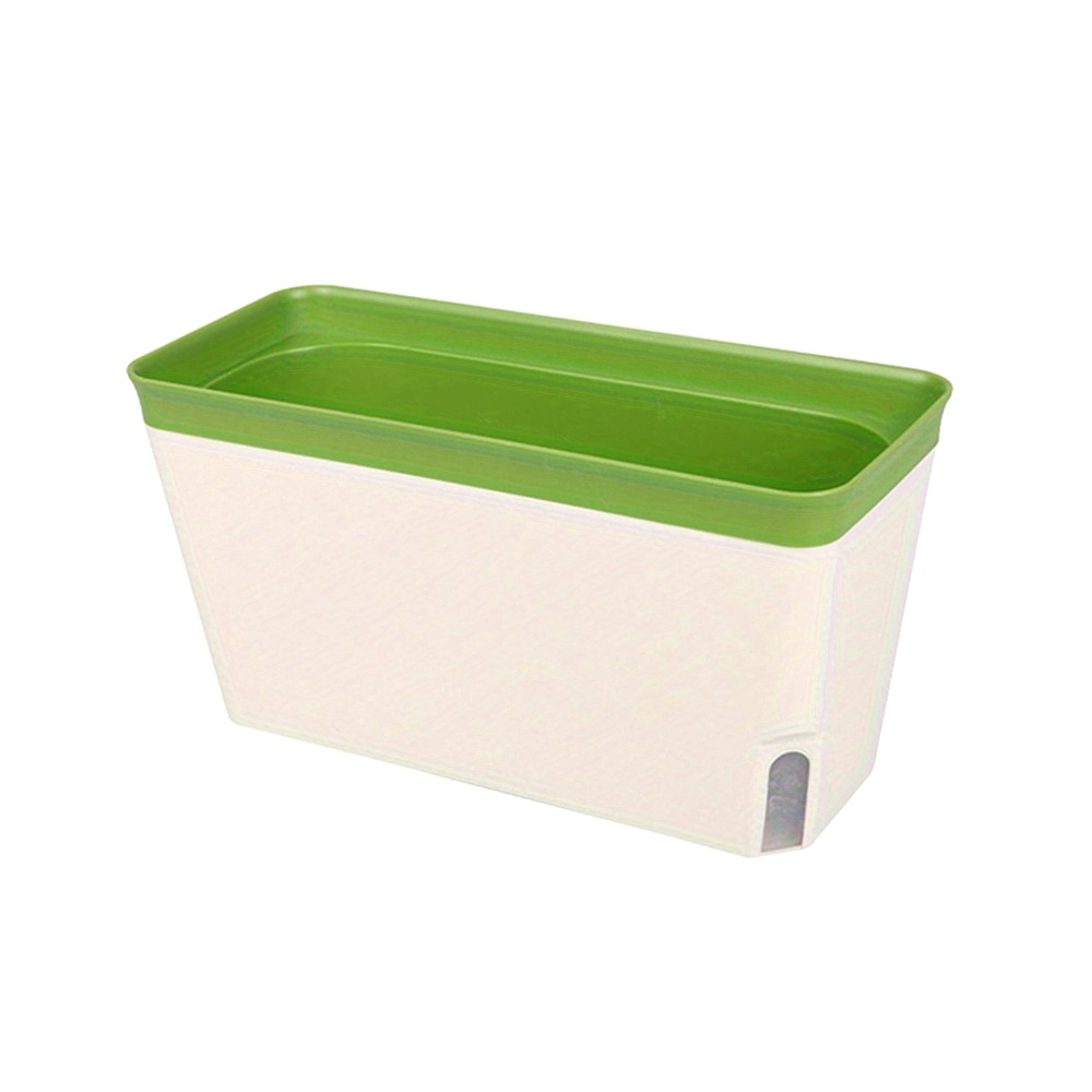 Self Watering Herb Planter Kit Indoor Windowsill Garden with Water Level Indicator