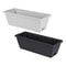 Rectangular Window Box Planter With Drainage Tray Indoor Outdoor Garden Pots Set 2