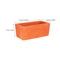 Rectangular Terracotta Planter Pot With Drainage Hole For Succulents And Indoor Plants 5