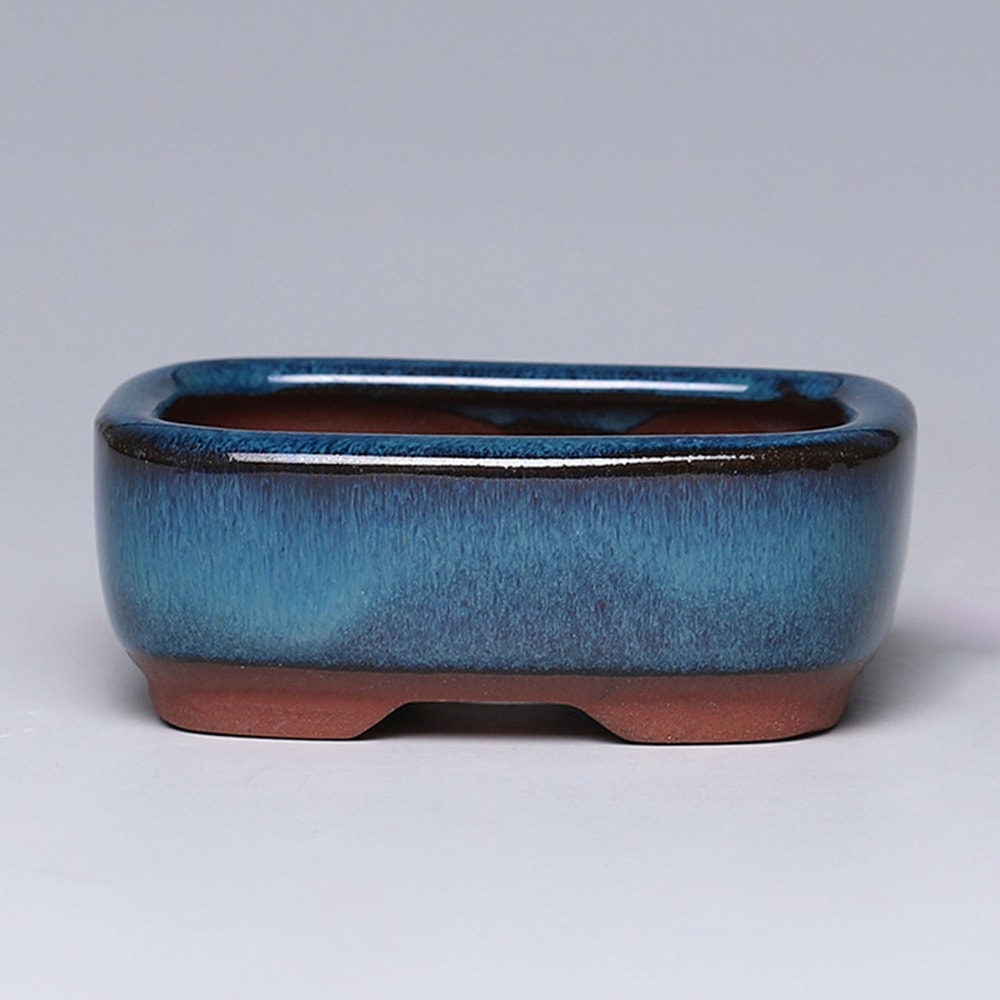 Elegant Ceramic Succulent Planter With Drainage Hole Indoor Outdoor Flower Pot 3