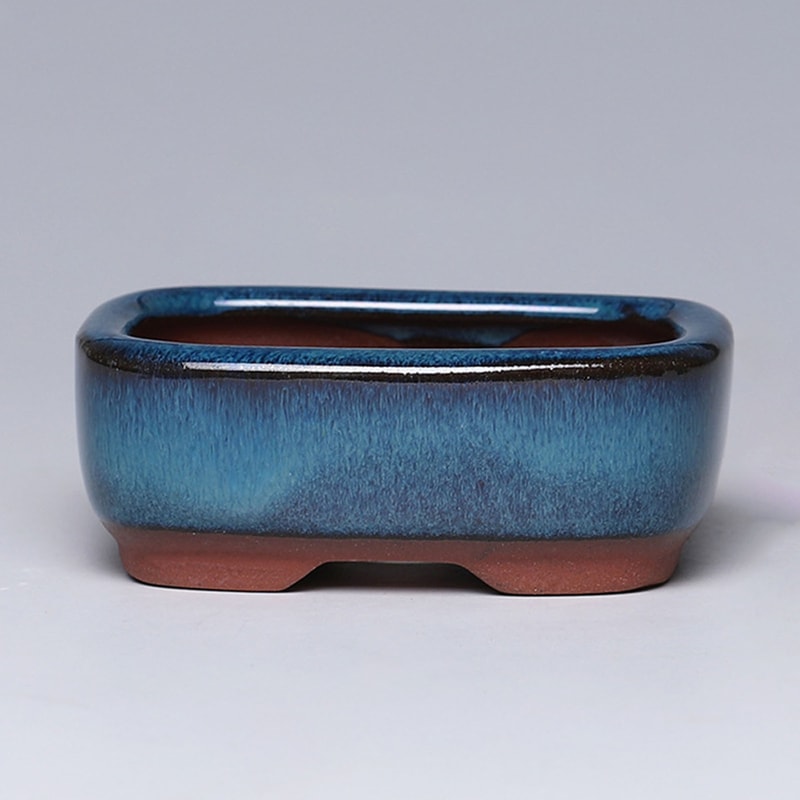 Elegant Ceramic Succulent Planter With Drainage Hole Indoor Outdoor Flower Pot 3