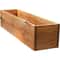 Rustic Wooden Planter Box For Succulents Decorative Outdoor Flower Pot 3