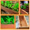 Rustic Wooden Planter Box For Succulents Decorative Outdoor Flower Pot 4