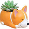 Cute Dog Succulent Planter Pot Mini Bonsai Desk Decor For Dog Lovers 3