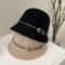 Wool Bucket Hat Winter Cashmere Blend Warm Unisex Fashion Cap With Belt Detail 2