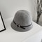 Wool Bucket Hat Winter Cashmere Blend Warm Unisex Fashion Cap With Belt Detail 8