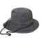 Wide Brim Boonie Hat Outdoor Sun Protection Cotton Bucket Hat for Fishing Hiking Safari