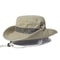 Wide Brim Boonie Hat Outdoor Sun Protection Cotton Bucket Hat for Fishing Hiking Safari