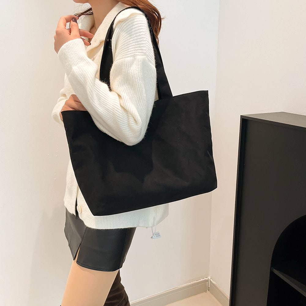 Suede Hobo Shoulder Bag Large Capacity Slouchy Tote Purse for Women