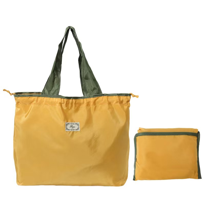 Foldable Reusable Shopping Bag Large Capacity Waterproof Eco Tote Shoulder Bag 6