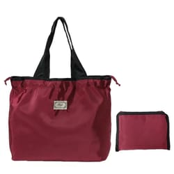 foldable reusable shopping bag large capacity waterproof eco tote shoulder bag