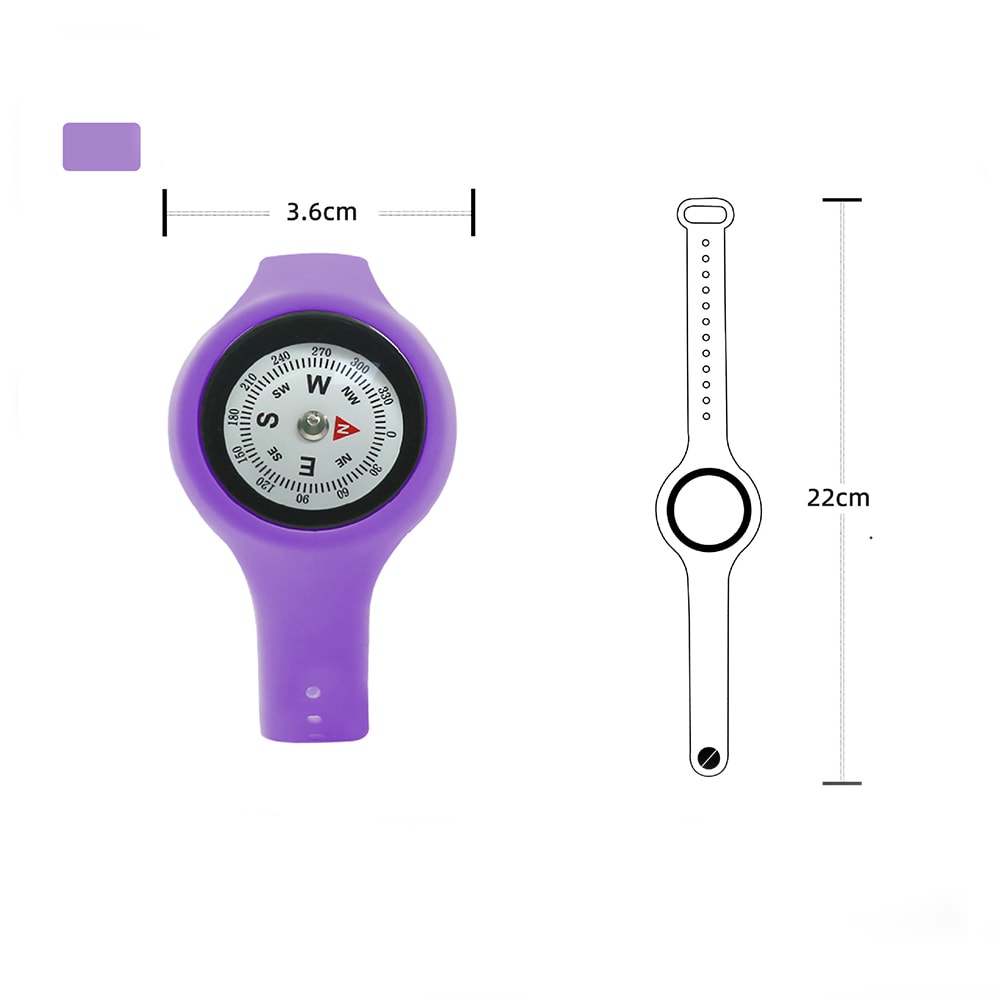 Outdoor Wrist Compass Watch Survival Navigation Bracelet For Hiking Camping Travel 3