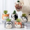 Cute Ceramic Dog Flower Pot Cartoon Succulent Planter Decorative Indoor Plant Holder 0