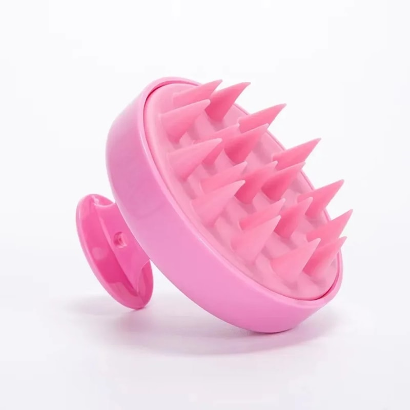 Silicone Scalp Massager Shampoo Brush Deep Clean Hair Relaxing Head Massage Tool 3