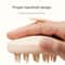 Silicone Scalp Massage Brush Hair Shampoo Comb For Wet And Dry Use 1