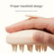 Silicone Scalp Massage Brush Hair Shampoo Comb For Wet And Dry Use 1