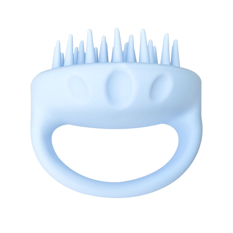 Silicone Scalp Massager Brush Hair Washing Exfoliating Shower Tool 6