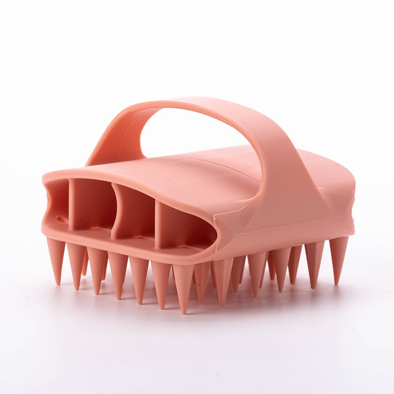 Silicone Scalp Massager Brush Deep Clean Shampoo Hair Growth Tool