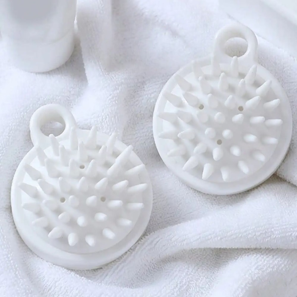 Silicone Scalp Massage Shampoo Brush Deep Clean Hair And Body Scrubber 1