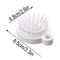 Silicone Scalp Massage Shampoo Brush Deep Clean Hair And Body Scrubber 6