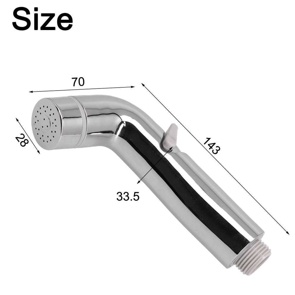 Adjustable Bidet Sprayer Handheld Toilet Spray Nozzle Bathroom Hygiene Shower