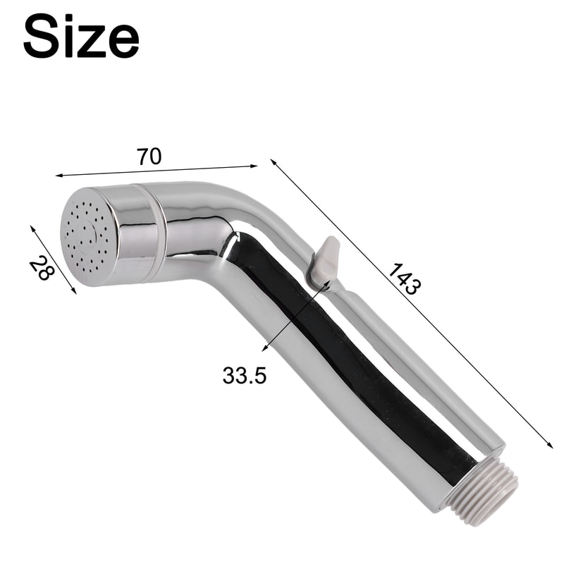 Adjustable Bidet Sprayer Handheld Toilet Spray Nozzle Bathroom Hygiene Shower
