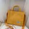 Corduroy Tote Shoulder Bag For Women Large Capacity Crossbody Handbag 5