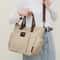 Large Capacity Canvas Tote Bag For Women Laptop Shoulder Bag Crossbody Commuter Handbag 1